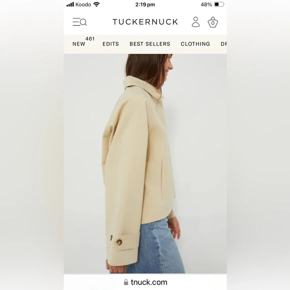SOLD! Best alternative to the Sezane Bobby jacket! - Picture 3 of 15